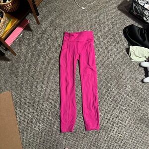 lululemon athletica pink Leggings